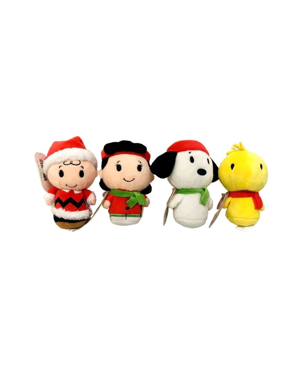 Hallmark Peanuts Itty Bitty Toys for Tots Holiday Charlie Brown Lucy Snoopy Wood